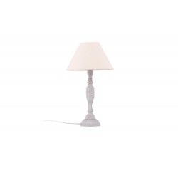 Caen Bordlampe - Beige og Lysegrå