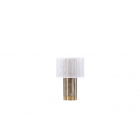 Gap Bordlampe - Messing og Hvid