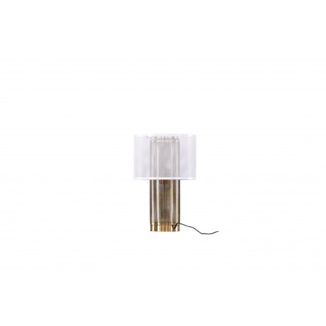 Gap Bordlampe - Messing og Hvid