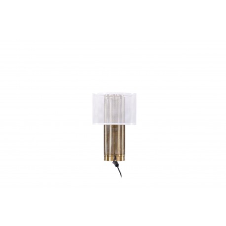 Gap Bordlampe - Messing og Hvid