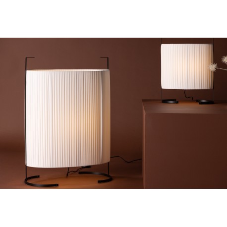 Rennes - Stor Gulvlampe - Beige og Sort
