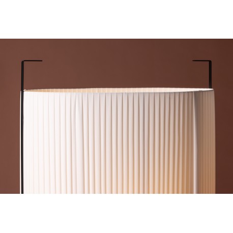 Rennes - Stor Gulvlampe - Beige og Sort