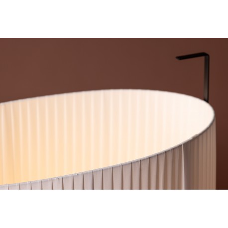 Rennes - Stor Gulvlampe - Beige og Sort