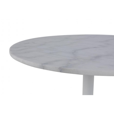 Tarifa spisebord Ø110 - Marmor