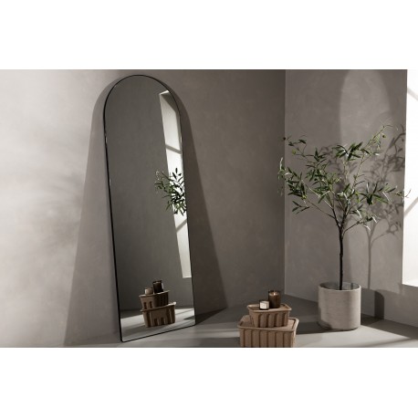 Sarasota Spejl 66 x 193 cm - Sort