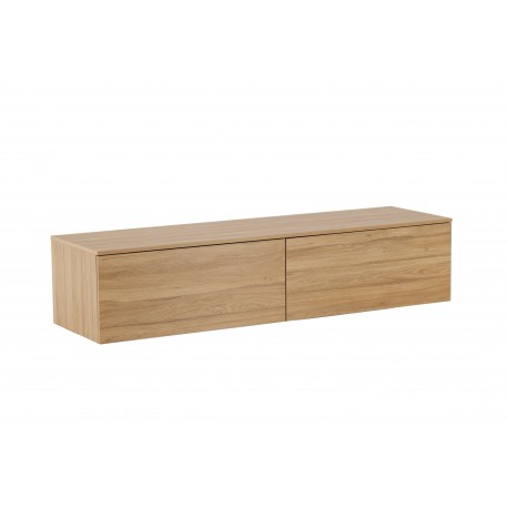 Frihamn væghængt TV bord 160x45 - Natur