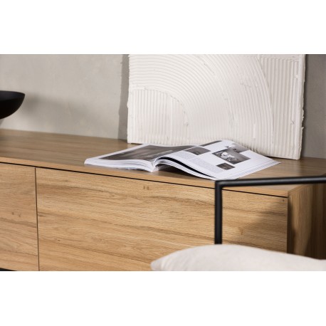 Frihamn væghængt TV bord 160x45 - Natur