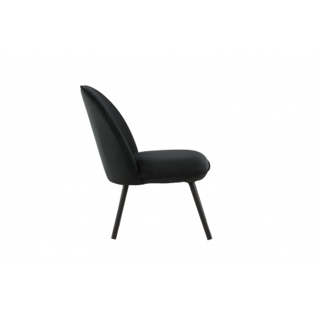 Polar Lounge Stol - Sort