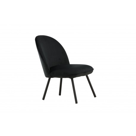 Polar Lounge Stol - Sort