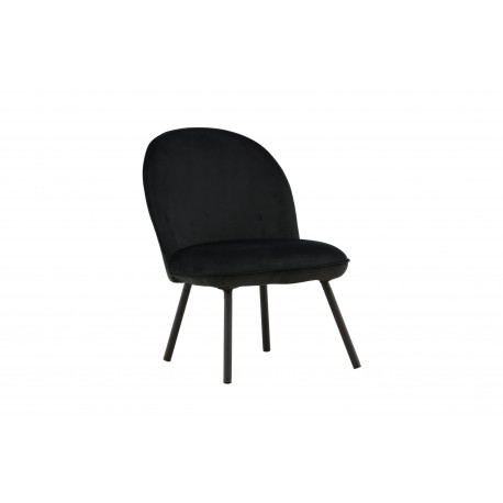 Polar Lounge Stol - Sort