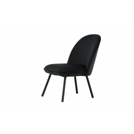 Polar Lounge Stol - Sort