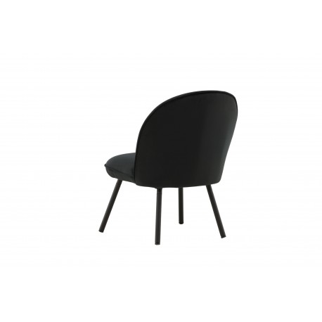 Polar Lounge Stol - Sort