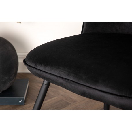 Polar Lounge Stol - Sort