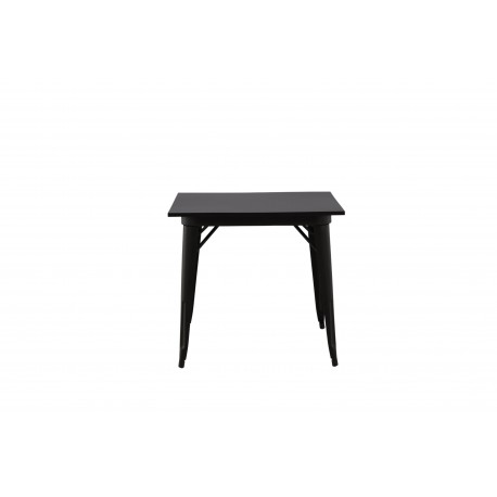 Tempe Spisebord 80 x 80 - Sort