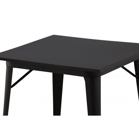 Tempe Spisebord 80 x 80 - Sort