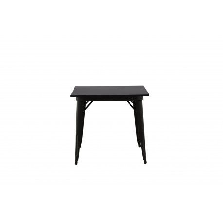 Tempe Spisebord 80 x 80 - Sort