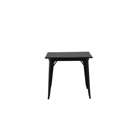 Tempe Spisebord 80 x 80 - Sort