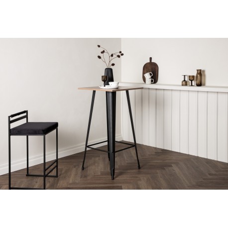 Tempe Barbord 60 x 60 cm - Valnød
