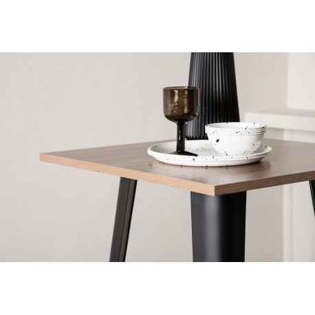 Tempe Barbord 60 x 60 cm - Valnød
