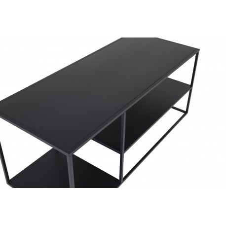 Staal Sofa Bord - Sort