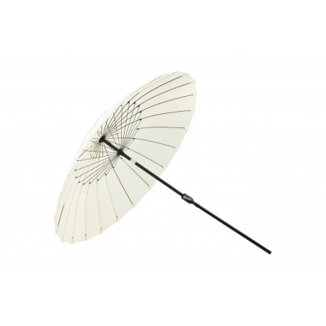 Palmetto Parasol - Sort,Hvid