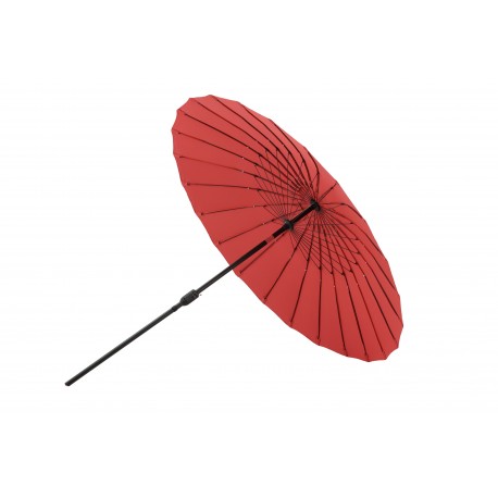 Palmetto Parasol - Sort,Rød