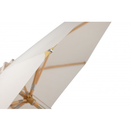 Nypo Parasol - Natur,Hvid