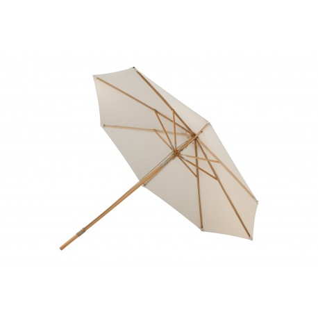 Nypo Parasol - Natur,Hvid