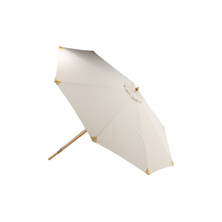 Nypo Parasol - Natur,Hvid