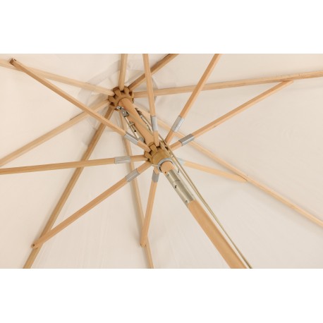 Nypo Parasol - Natur,Hvid