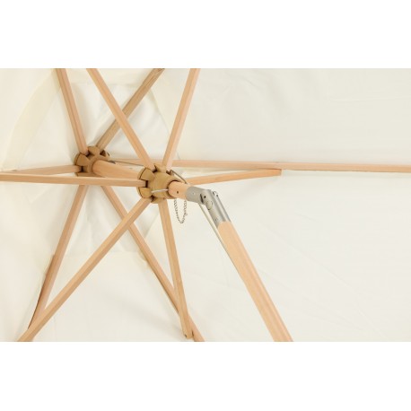 Corypho Parasol - Natur,Hvid