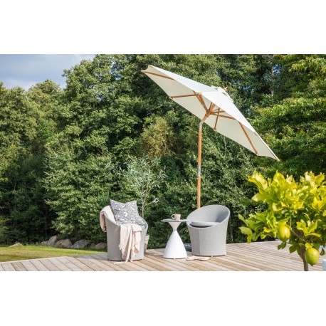 Cerox Parasol - Natur,Hvid