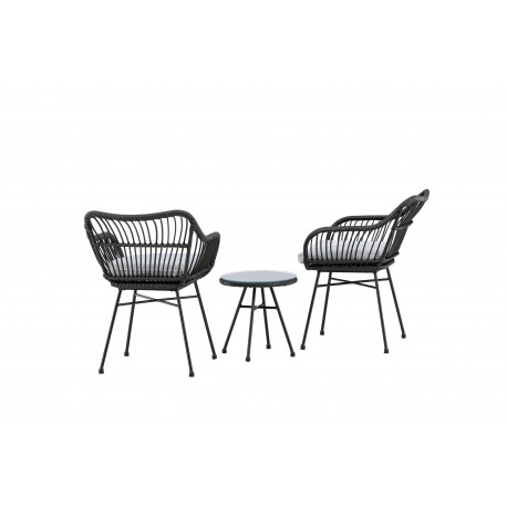 Viga Lounge Sæt - Sort
