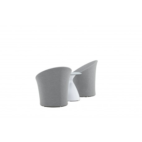 Spoga Lounge Set - Grå,Hvid