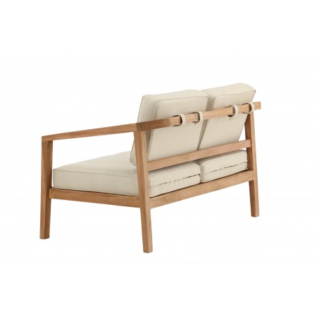 Kenya 2 personers Sofa - Beige,Messing