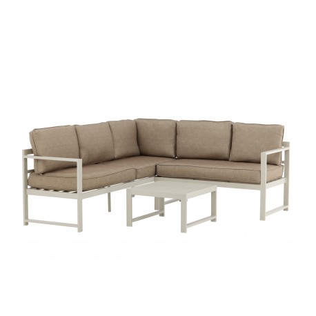 Salvador Have Hjørnesofa Sæt - Beige