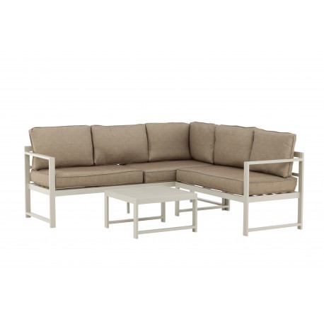 Salvador Have Hjørnesofa Sæt - Beige