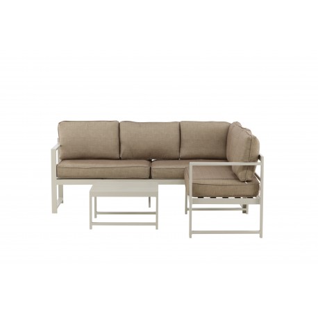 Salvador Have Hjørnesofa Sæt - Beige