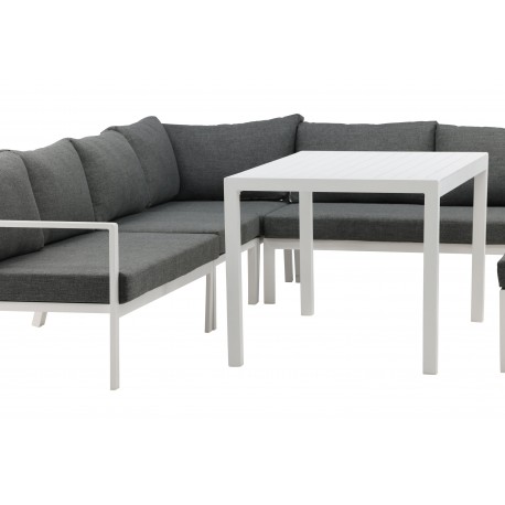 Ramos Have Hjørnesofa Sæt - Sort