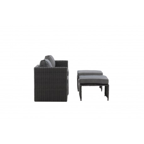 Quad Lounge Set - Sort