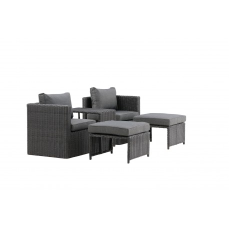 Quad Lounge Set - Sort