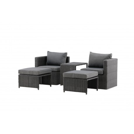 Quad Lounge Set - Sort
