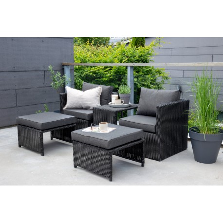 Quad Lounge Set - Sort