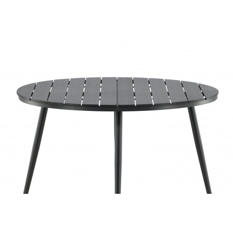 Break Rundt Spisebord - Sort