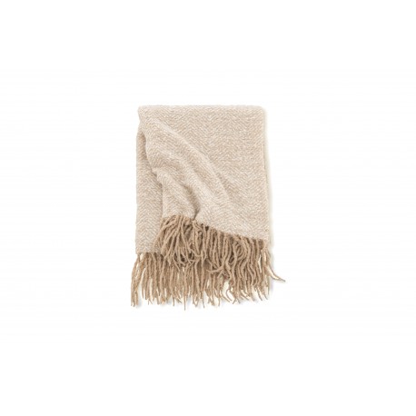 Toby Plaid - Beige og Hvid