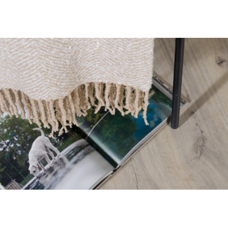Toby Plaid - Beige og Hvid