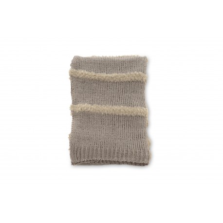 Katleen Plaid - Beige og Lysegrå