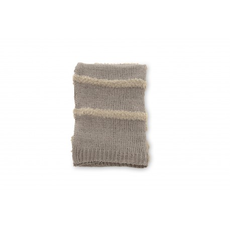 Katleen Plaid - Beige og Lysegrå