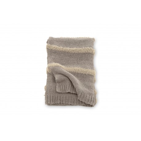 Katleen Plaid - Beige og Lysegrå