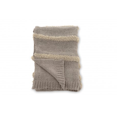 Katleen Plaid - Beige og Lysegrå